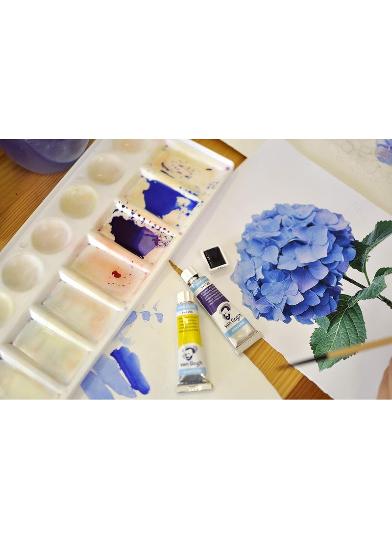 Talens - Van Gogh Water Colour Tubes, Cardboard Set, 10 Colours - Image 1