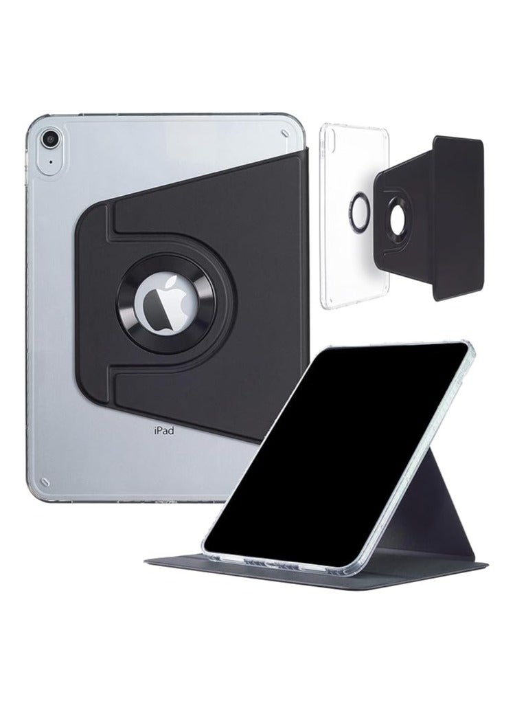 عام غطاء لجهاز iPad الجيل العاشر (10.9 بوصة) 2022، غطاء ذكي مغناطيسي قابل للفصل، حامل دوار بزاوية 360 درجة وقابل للطي - Image 1