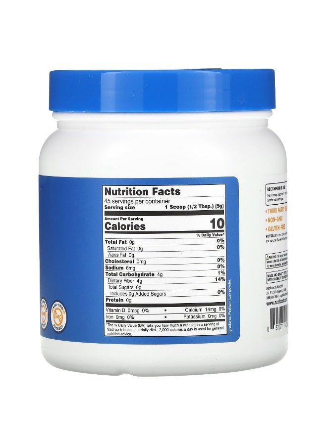 Nutricost Nutricost, Psyllium Husk, Whole Husk, Unflavored, 8 oz (227 g)  - Image 2