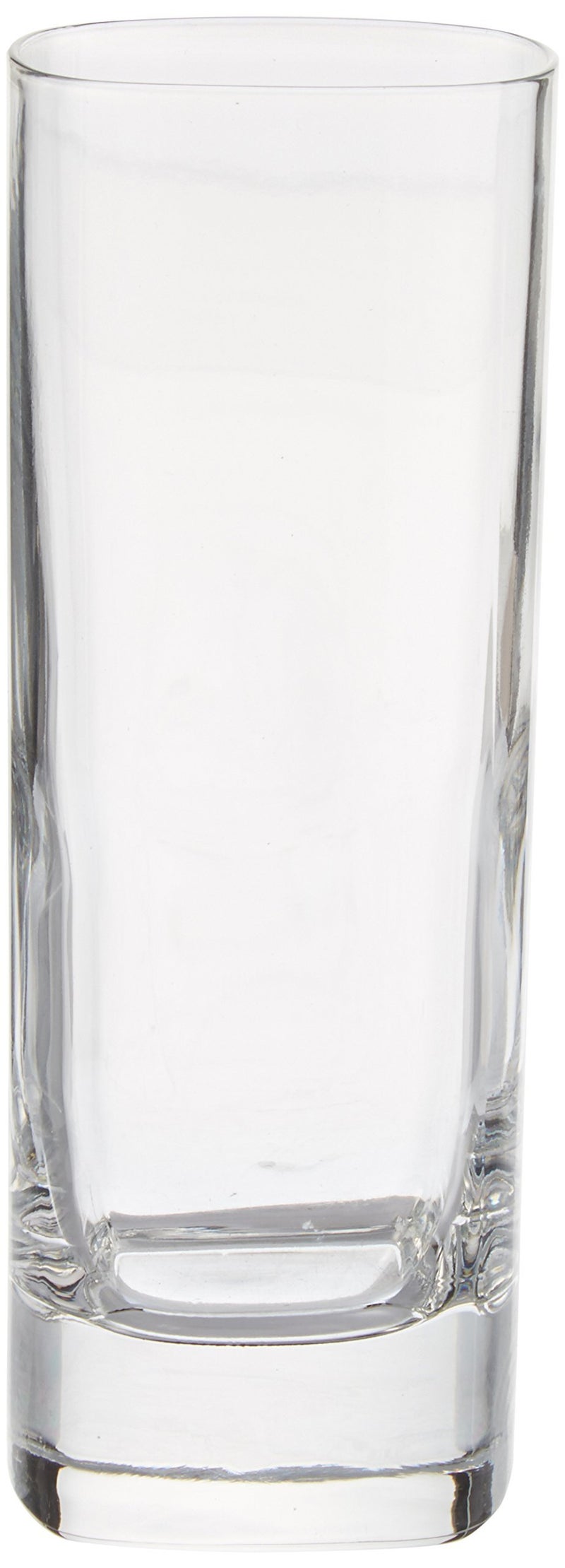 Luigi Bormioli Luigi Bormioli Strauss 9 oz HiBall Drinking Glasses Set Of 6  Ultra Clear Glass Laser Cut Rim LeadFree Elegant Drinking Glassware Dishwasher Safe Fine Quality