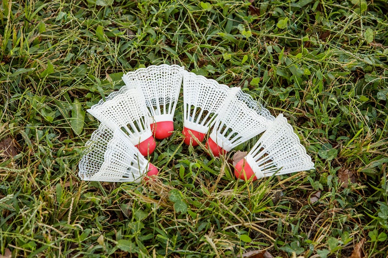 Triumph Sports Triumph Shuttlecocks 6 Pack in White, for Recreational and Outdoor Play - Image 2