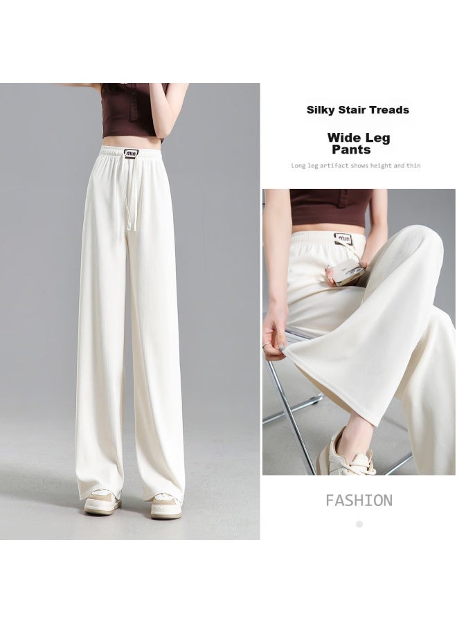 dme Demana Spring And Autumn Lightweight Elastic Waist Long Pants Women's Casual Trousers - Image 3