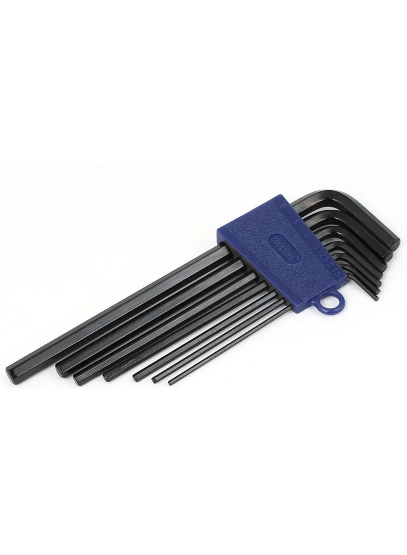 GGOOT Car Home DIY Spanner Hardware Tools 1.5mm-6mm S2 Hex Wrench Sets 7pcs (56afbf7fbcdd25cfad5d15a452636ceb) - Image 1