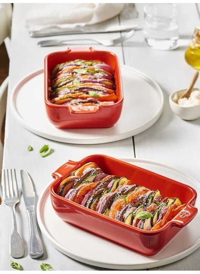 PEUGEOT طبق فرن بيجو أبوليا مستطيل 22 سم رمادي - Image 5