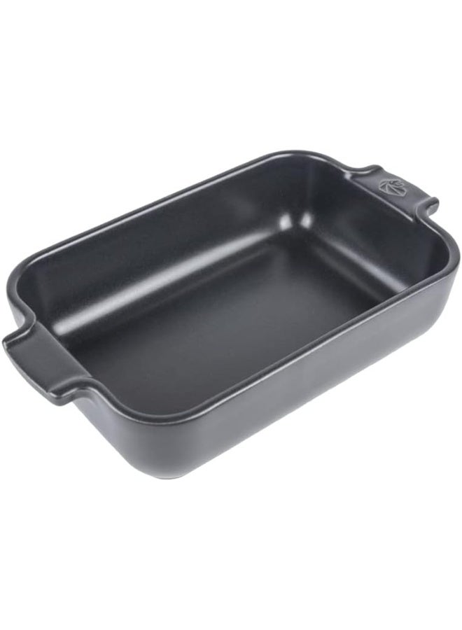 PEUGEOT طبق فرن بيجو أبوليا مستطيل 22 سم رمادي - Image 1