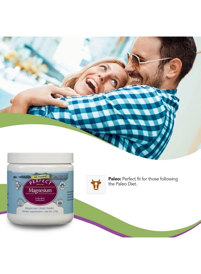 Perfect Supplements Perfect Magnesium Citrate Powder 270G - Image 4