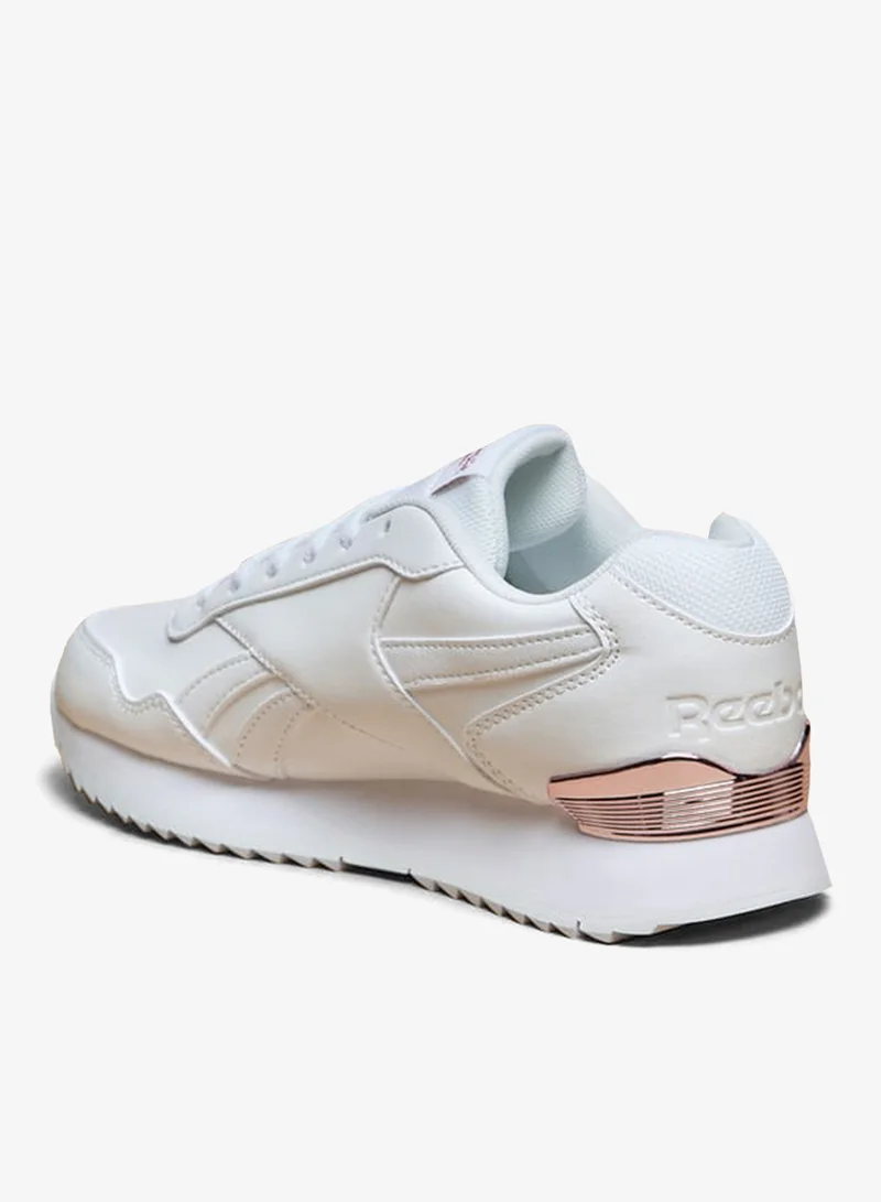 ريبوك أحذية رياضية نسائية بنعل مضلع برباط - جلايد ريبل كليب
