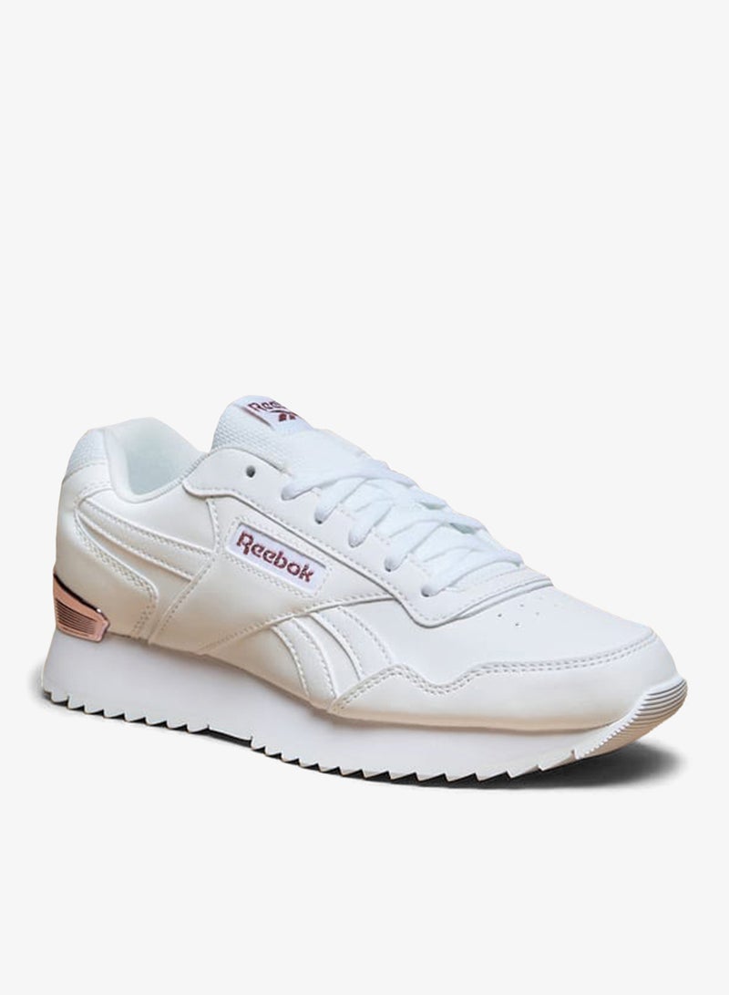 ريبوك أحذية رياضية نسائية بنعل مضلع برباط - جلايد ريبل كليب - Image 3