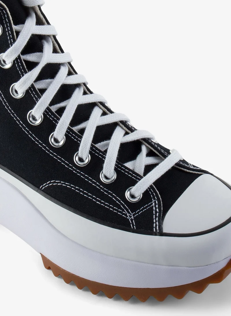 Converse Black Run Star Hike Platform Unisex Shoe for Women | Best Price UAE
