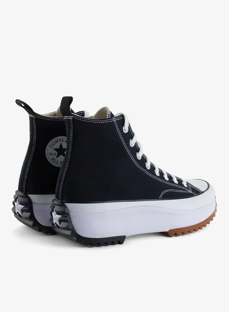 Converse Black Run Star Hike Platform Unisex Shoe for Women | Best Price UAE