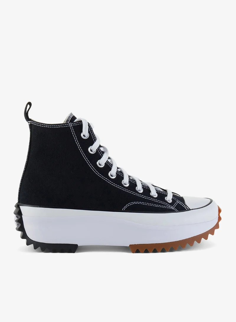 Converse Black Run Star Hike Platform Unisex Shoe for Women | Best Price UAE