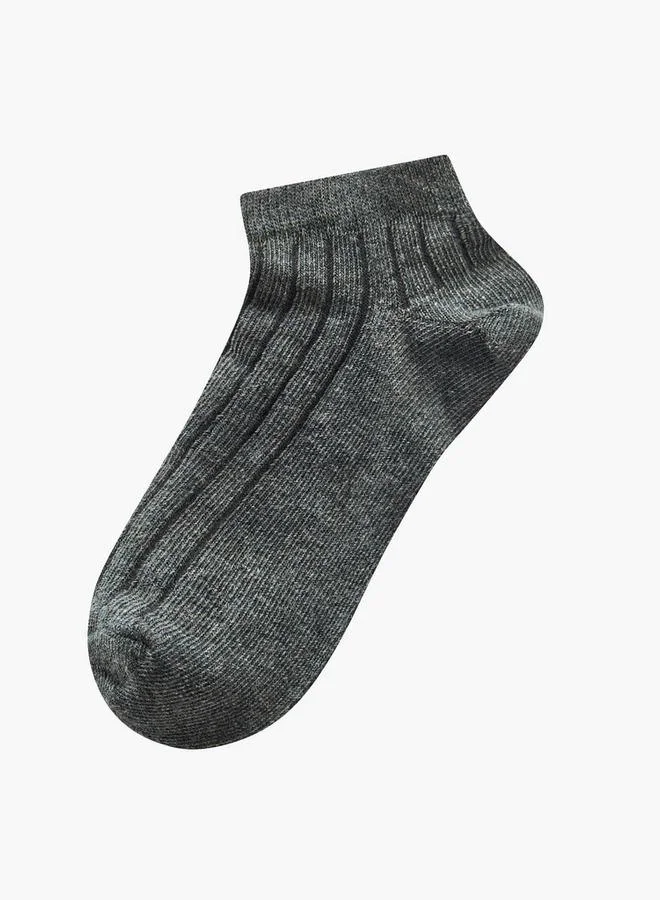 LBL By Shoexpress Pack Of 7 Boys Socks Non Terry Ankle Length
