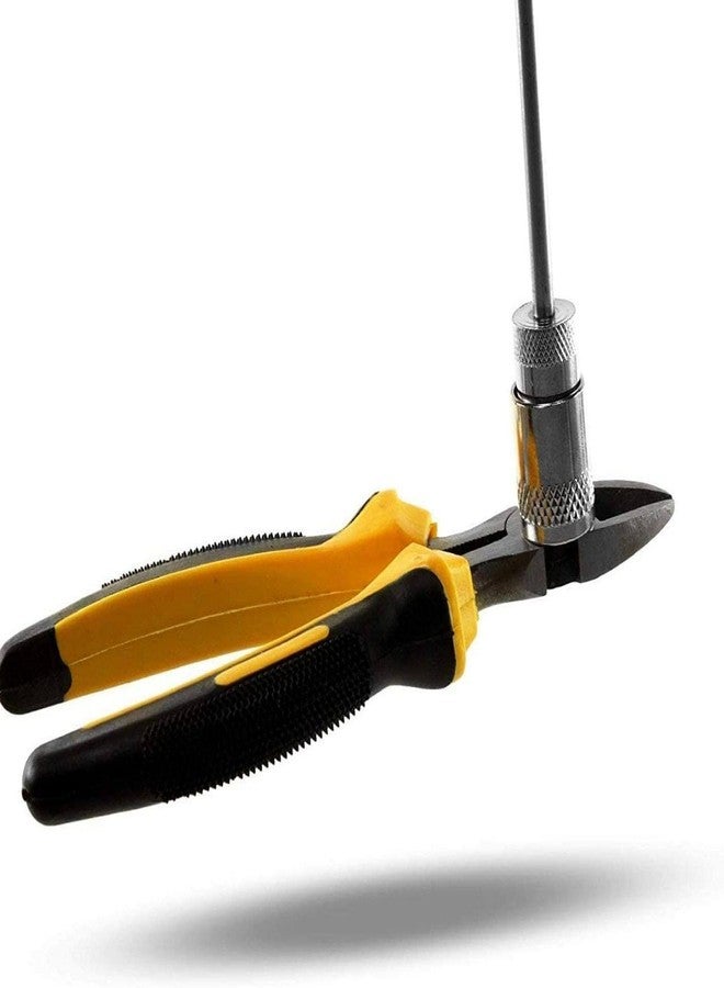 TERXA Telescoping Magnetic Picking Tool With LED Flash Light | Stainless Steel Magnet Stick | Hand Tool | Extendable Rod Stick | For Screws/Nut/Bolt/Auto Repair (Pack of 1,Multicolor) - Image 4