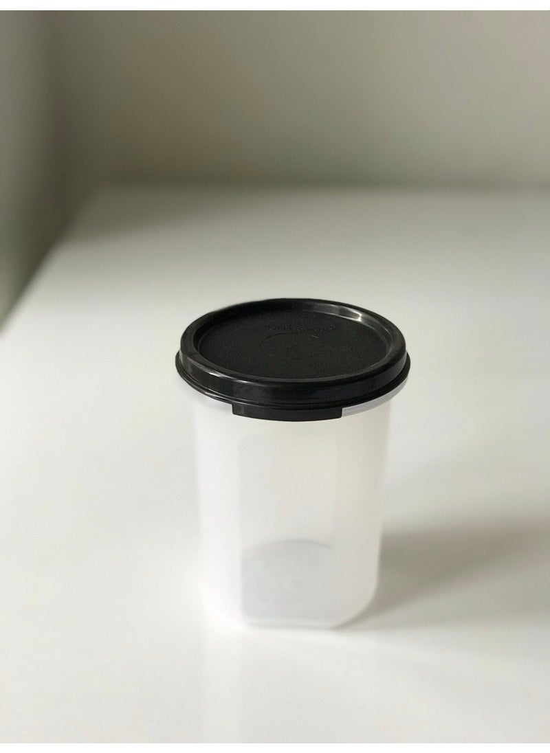 Tupperware - Oval Round Black Set of 3 - Image 1