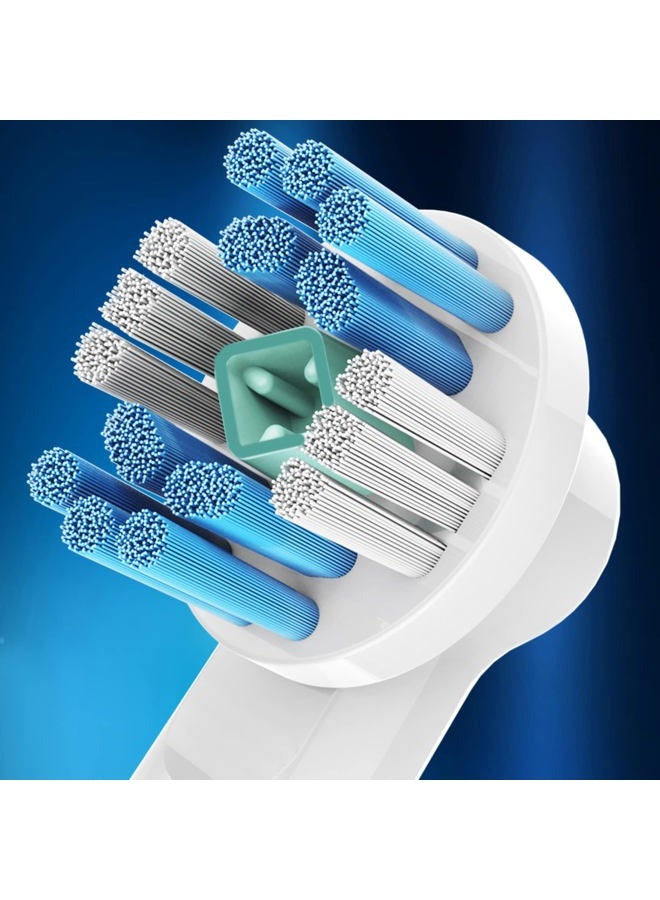 Alayna Professional Sensitive Brush Heads w/ Ultrathin Bristles, Compatible with Oralb Braun Electric Toothbrush- 4 Gum Pro Style- Fits The Oral-B Kids Care Etc. - Image 4