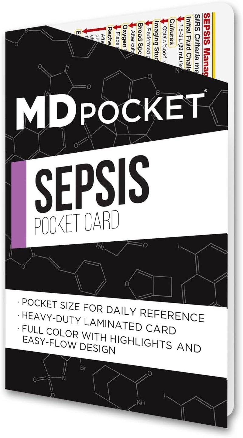 MDpocket Store ® Sepsis Card - Image 1