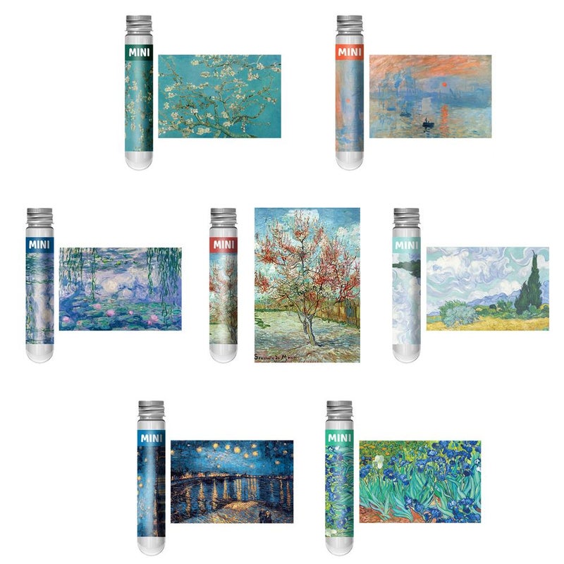 150-piece Mini Test Tube Puzzle, Adult Cartoon Puzzle, Children's Toy, Mini Blue Card Puzzle - Image 4