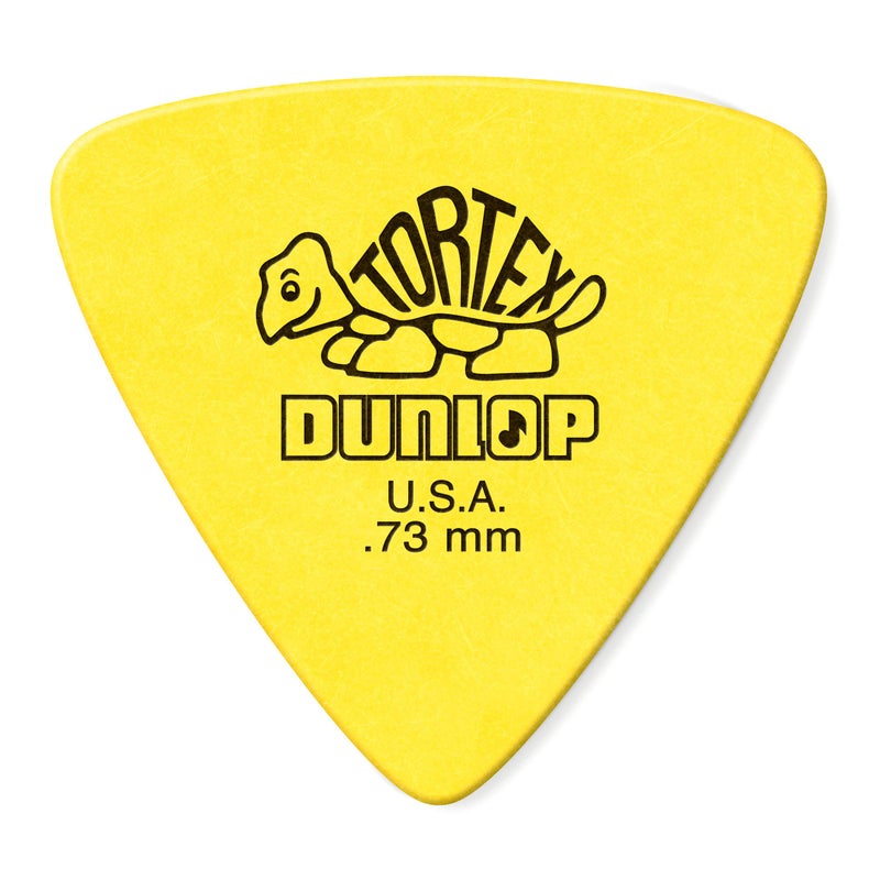DUNLOP جيم دنلوب توتيكس مثلث 0.73 مم بيك غيتار - 72 حزمة - Image 1