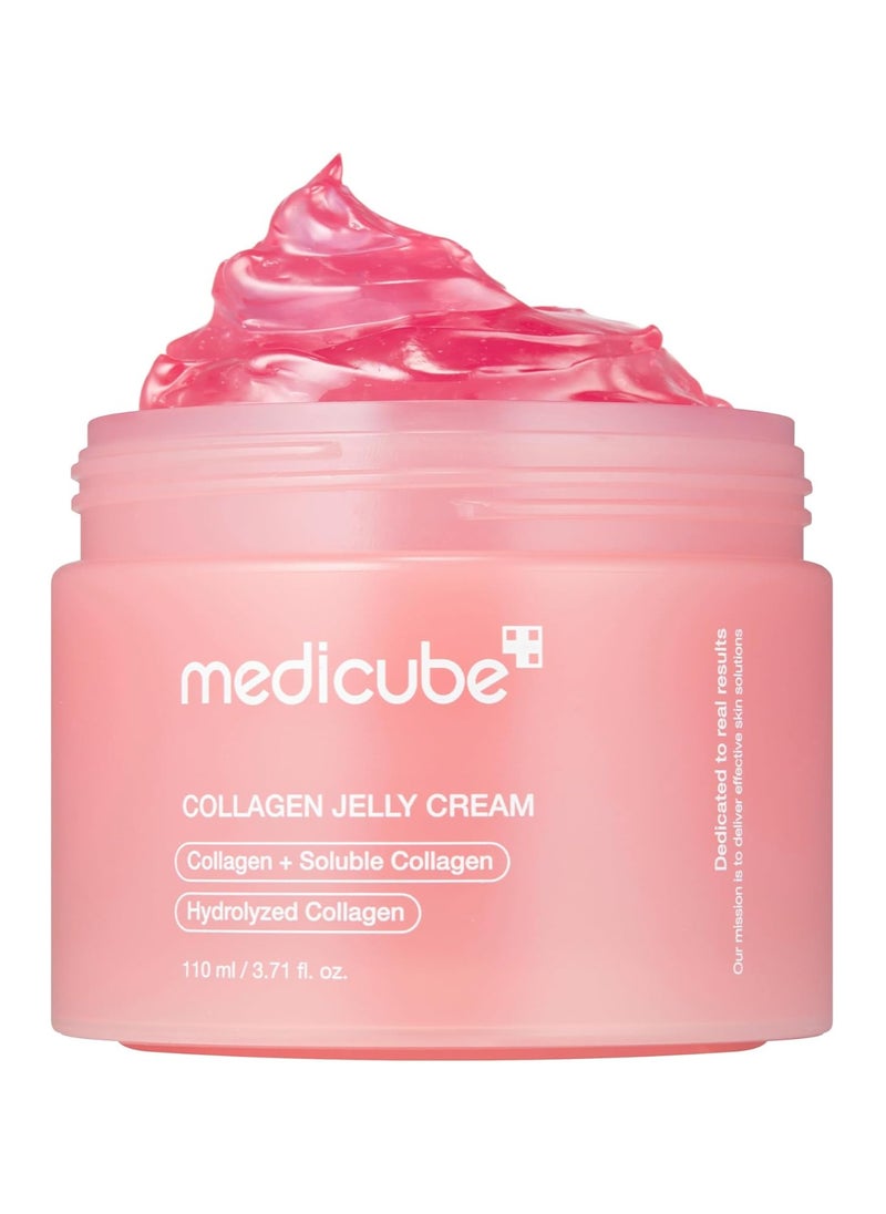 Medicube - Medicube Collagen Jelly Cream- Niacinamide & Freeze-Dried Hydrolyzed Collagen - Boosts skin's barrier hydration and gives 24h Glow & Lifted Look - No artificial color, Korean skincare - Image 1