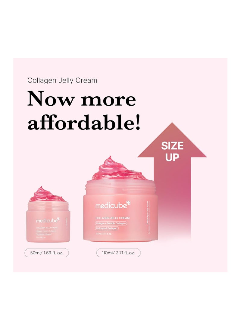 Medicube - Medicube Collagen Jelly Cream- Niacinamide & Freeze-Dried Hydrolyzed Collagen - Boosts skin's barrier hydration and gives 24h Glow & Lifted Look - No artificial color, Korean skincare - Image 1