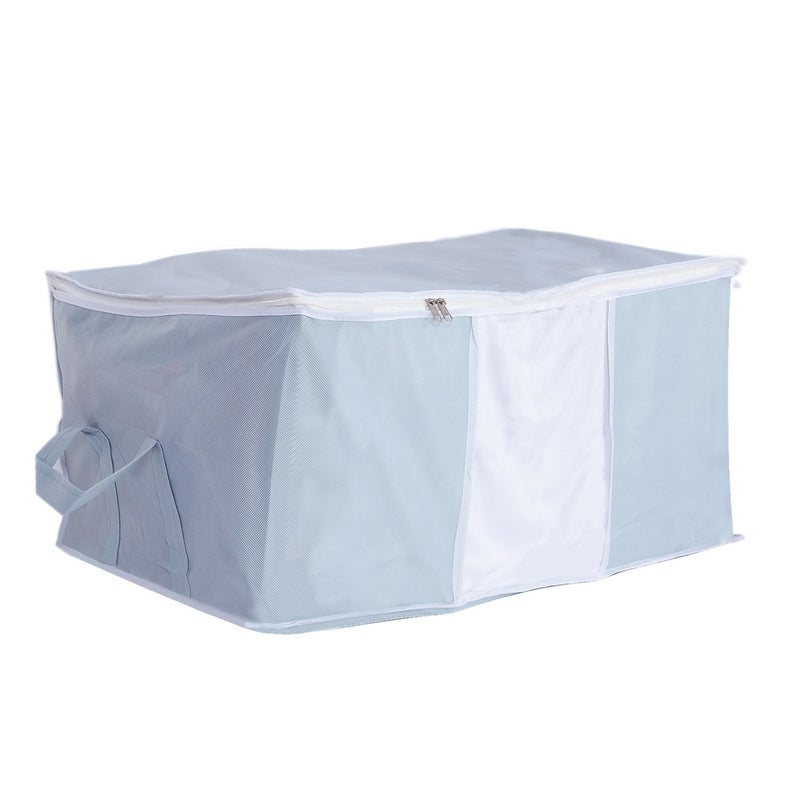 Kuber Industries Non Woven Rectangular Underbed Storage Organiser Set Grey Standard Model Rbed01 2 Piece - Image 3