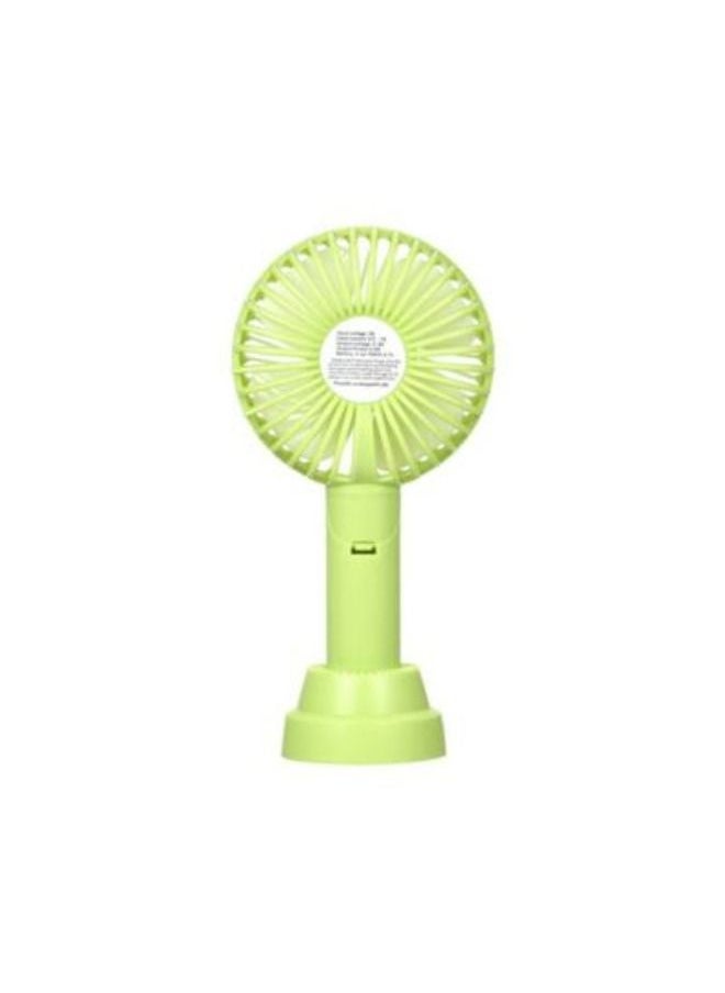 Generic 3-Gears USB Portable Fan H HQD-310 Green  - Image 2