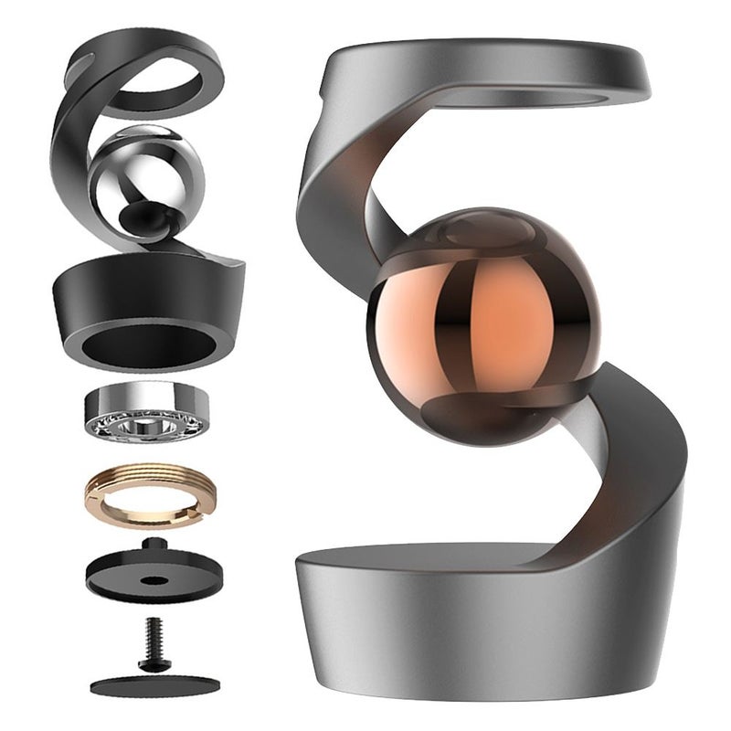 Kinetic desktop toy defying gravity, Desktop hanging gyroscope - Image 2