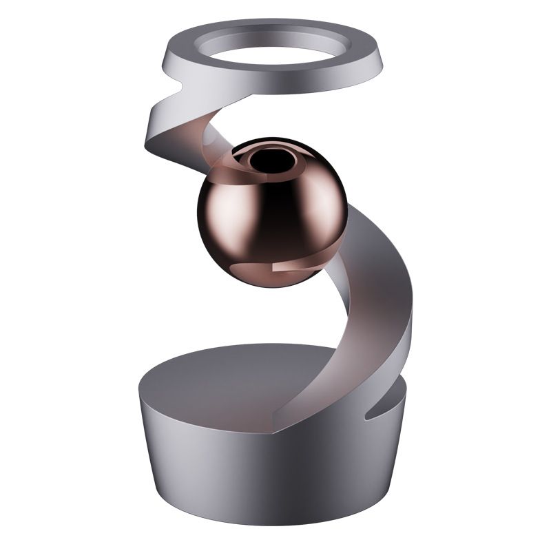 Kinetic desktop toy defying gravity, Desktop hanging gyroscope - Image 5