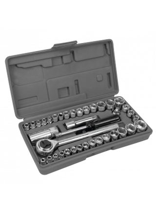 Performance Tool W1173 SAE/Metric 40-Piece SAE and Metric Socket Set, 1/4" & 3/8" Drive - pzsku/Z7582ECDC62853AA6B151Z/45/_/1731077752/7dd24091-56a9-4253-9de0-ad04ebab4efa