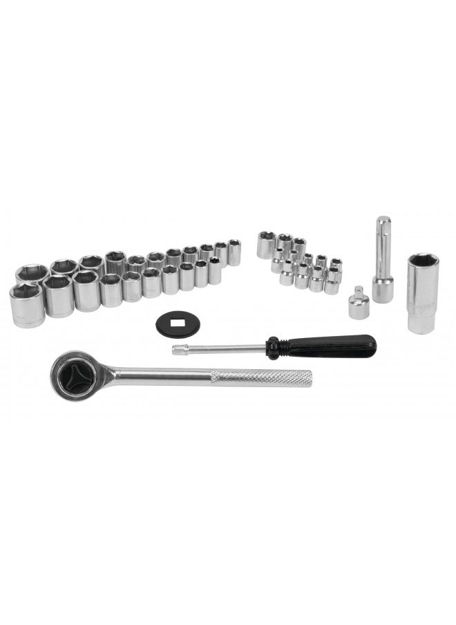 Performance Tool Performance Tool W1173 SAE/Metric 40-Piece SAE and Metric Socket Set, 1/4" & 3/8" Drive  - Image 3