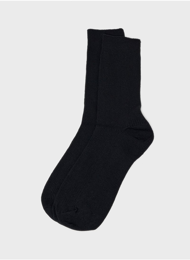 Seventy Five Basics Pack Of 3 Crew Length Socks  - Image 5