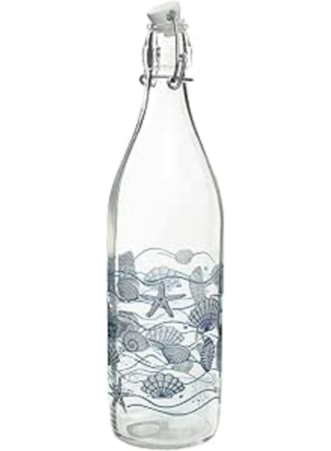 Zinnia Sea Shells 1L Water Bottle - Image 1