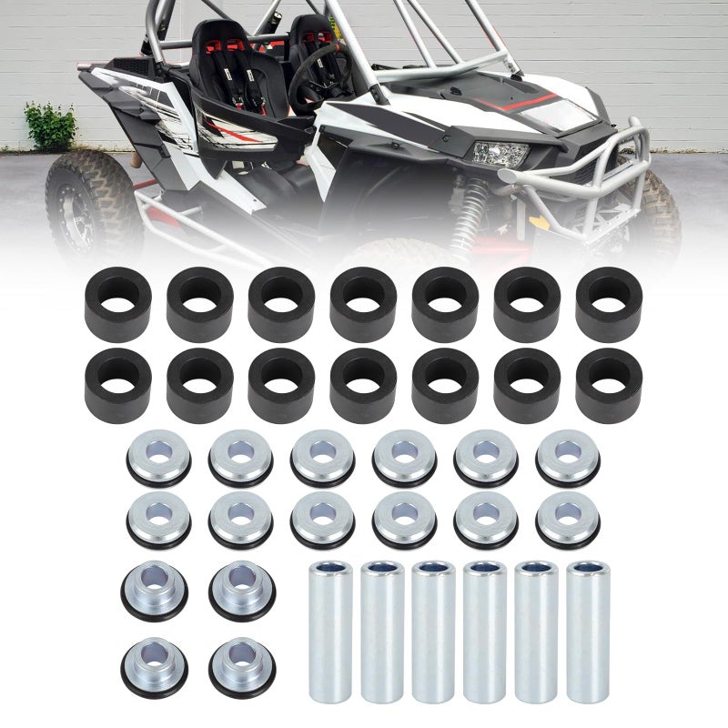 Alpha Rider Heavy Duty UHMW AArm Bushing Kit for 20142023 Polaris RZR XP 1000 RZR XP 4 1000 Front Rear Control Arm Bushing Kit 36PCS