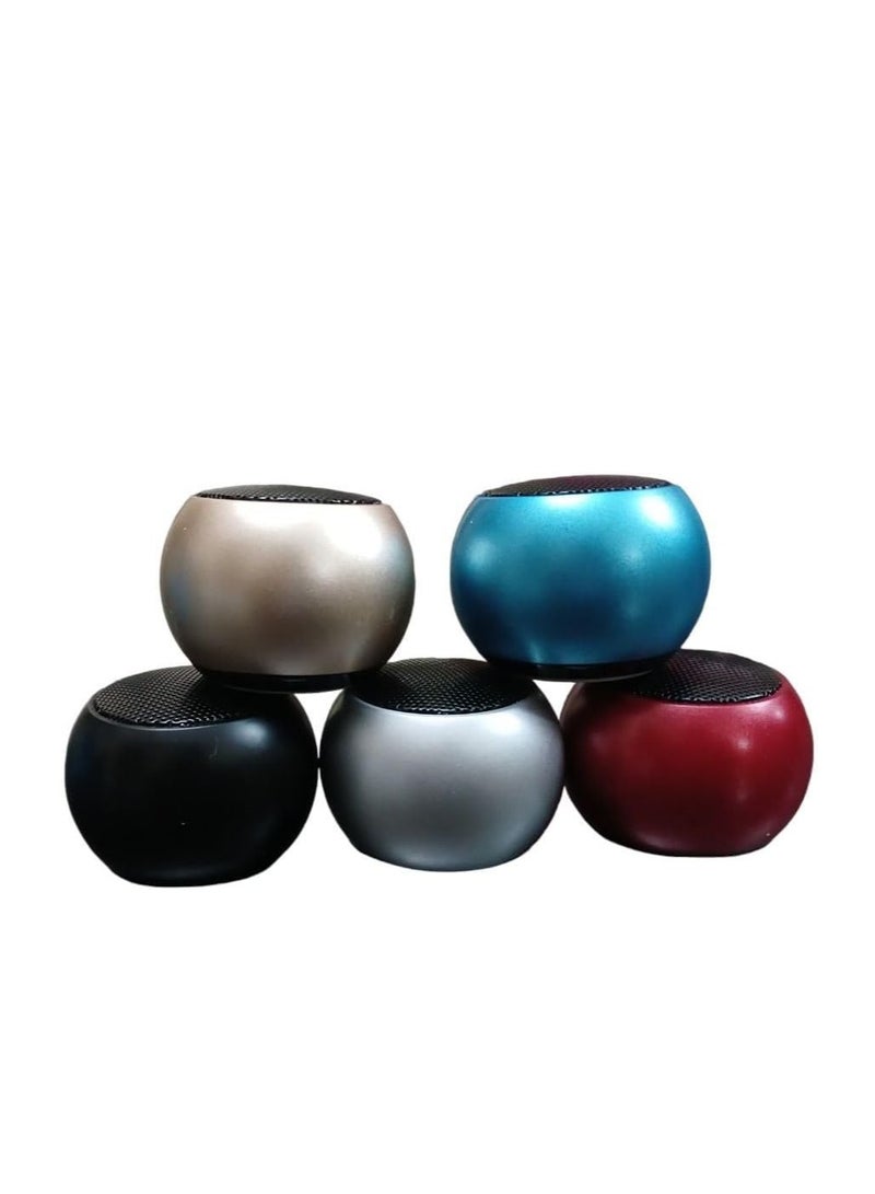 M3 Mini Portable Wireless Speaker with Micro SD Card and Rechargeable Battery for Cell Phones and Tablets - Image 2