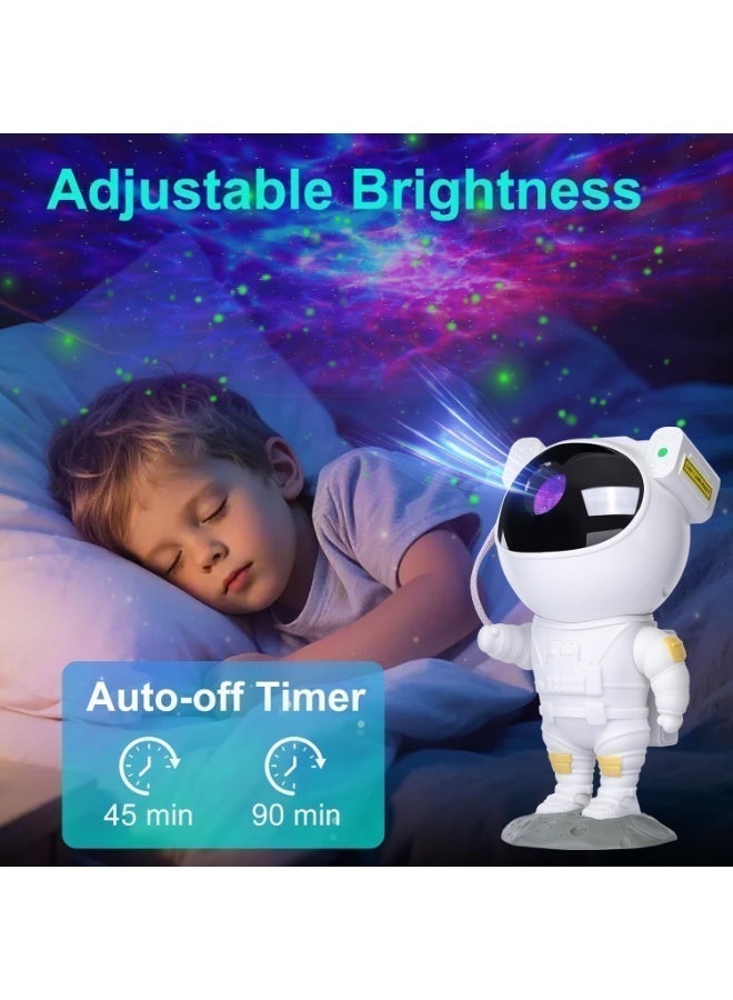 Star and Galaxy Projector – Astronaut-Themed Light for Boys and Girls, Featuring Timer and Remote Control; Perfect for Bedroom Decor - Image 5