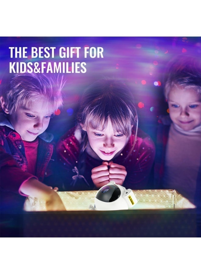 Star and Galaxy Projector – Astronaut-Themed Light for Boys and Girls, Featuring Timer and Remote Control; Perfect for Bedroom Decor - Image 3