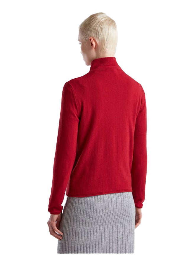 Benetton Oversized Fit Turtleneck - Image 2