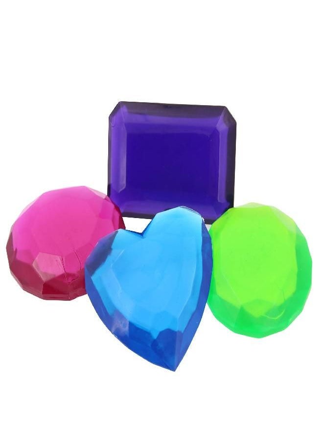 Banzai - BANZAI Precious Dive Gems 4 Pack, Diving Toy for Water, Pool Diving Toy - Image 1