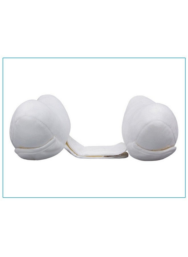 VANVENE Inchant Adjustable Toddler Headrest & Neck Support Banana Shape Travel Pillowbest Headrest For Car Seatpushchair (White) - Image 5