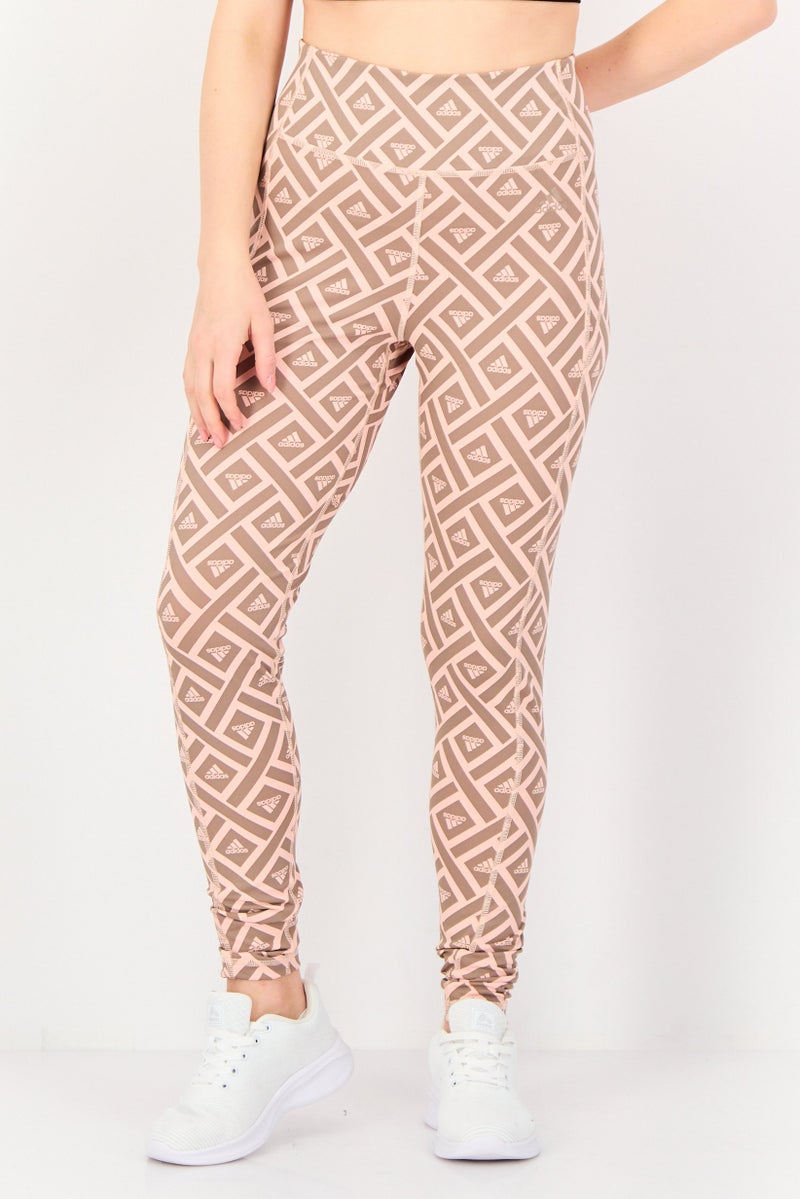 Adidas Women Tall Fit Training Leggings, Multicolor - Image 1