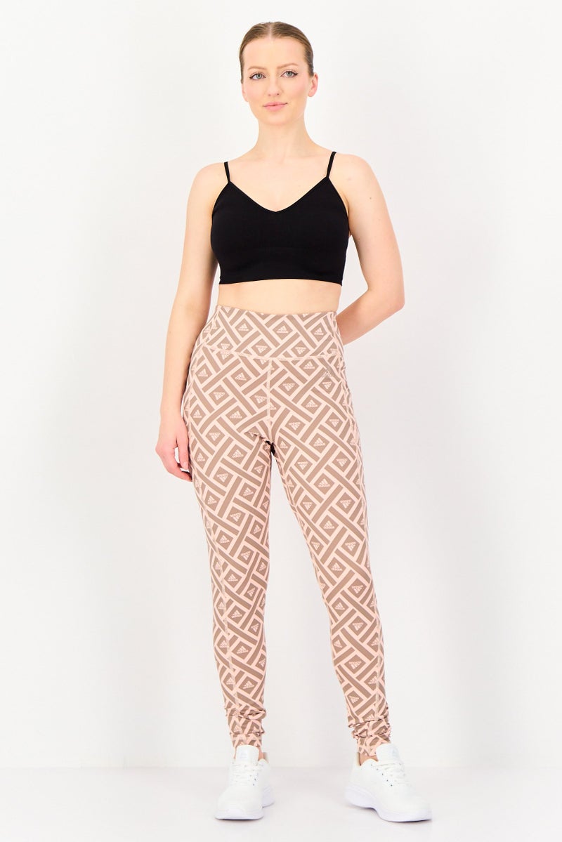 Adidas Women Tall Fit Training Leggings, Multicolor - Image 3