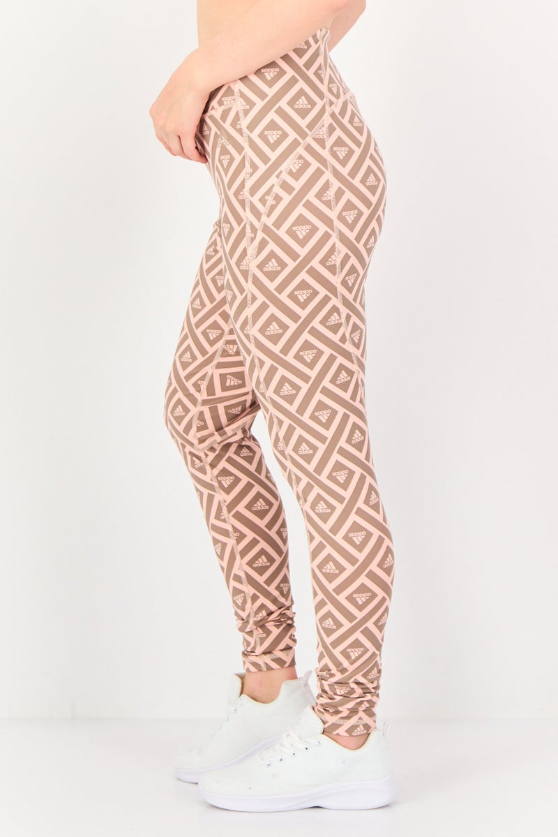 Adidas Women Tall Fit Training Leggings, Multicolor - Image 4