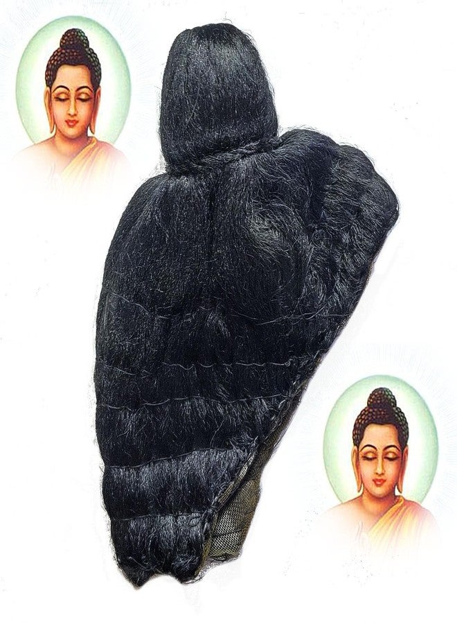 BITONA® Gautam Budhh hair Mythological Characters hair wig for kids over age 5 years and for adults free size wig (age 5 to 30 years) - Image 3