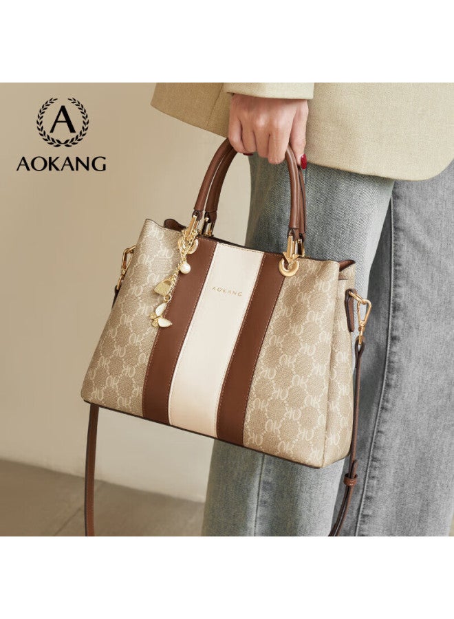 Aokang Women's Handbag New Trendy National Day Travel Tote Bag, Commuter Crossbody Shoulder Bag, Birthday Gift For Wife - Image 3
