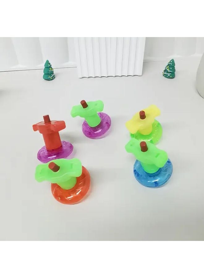 9 قطعة ألعاب دوّارة جيروسكوبية بألوان عشوائية عالية السرعة، هدايا تعليمية لتحفيز العقل STEM - Image 4