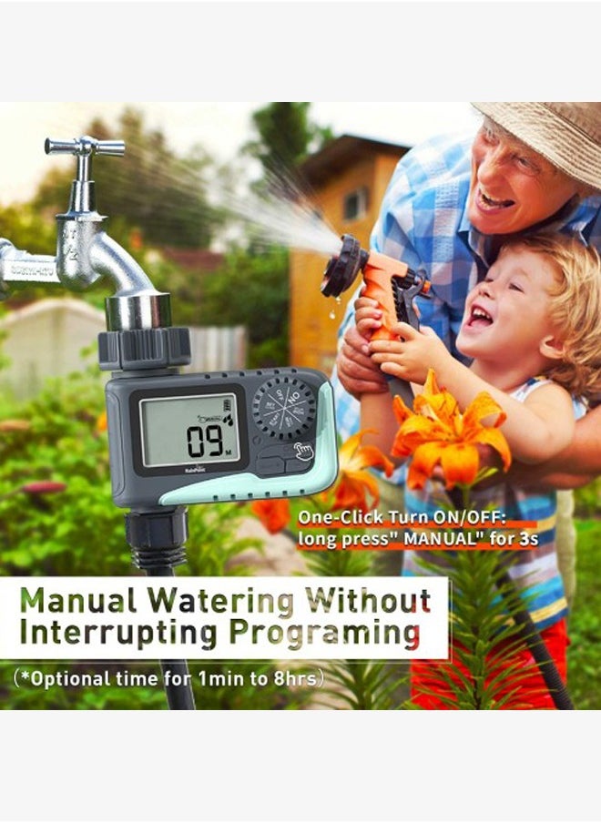 RAINPOINT Sprinkler Timer Water Timer with Rain Delay Manual Automatic System