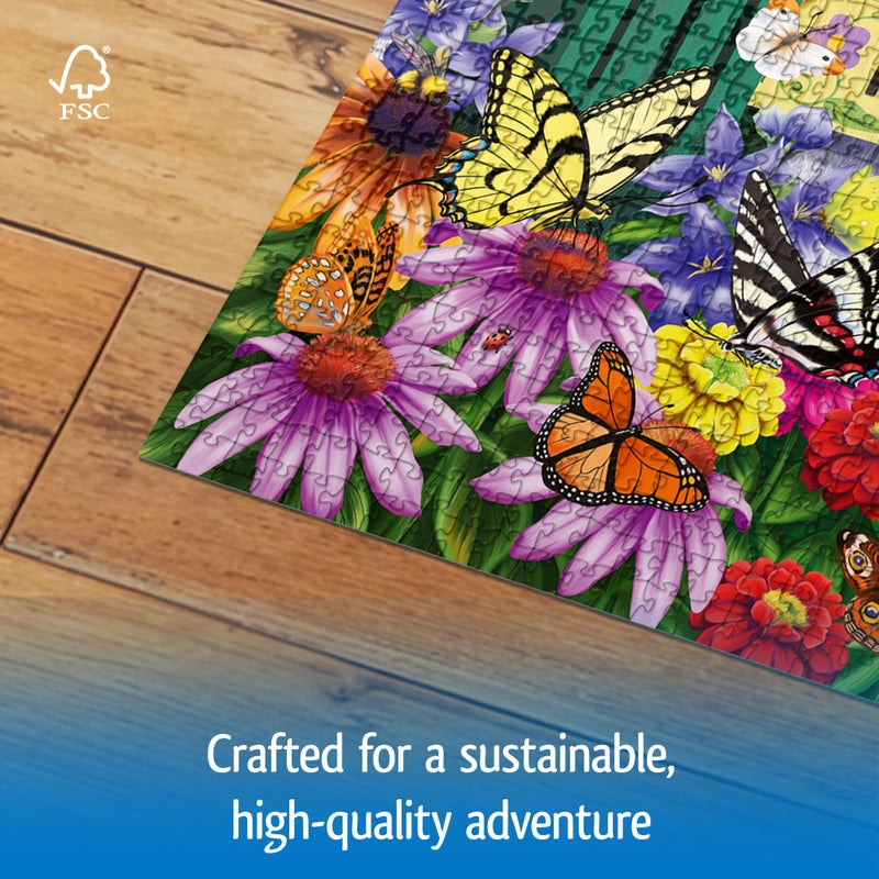 Wonder Forge Garden Neighbors 1000 Piece Jigsaw Puzzle For Adults | Unique  Perfectly-Fitting Pieces | Fun  Vibrant Imagery |   Exclusive - Image 4