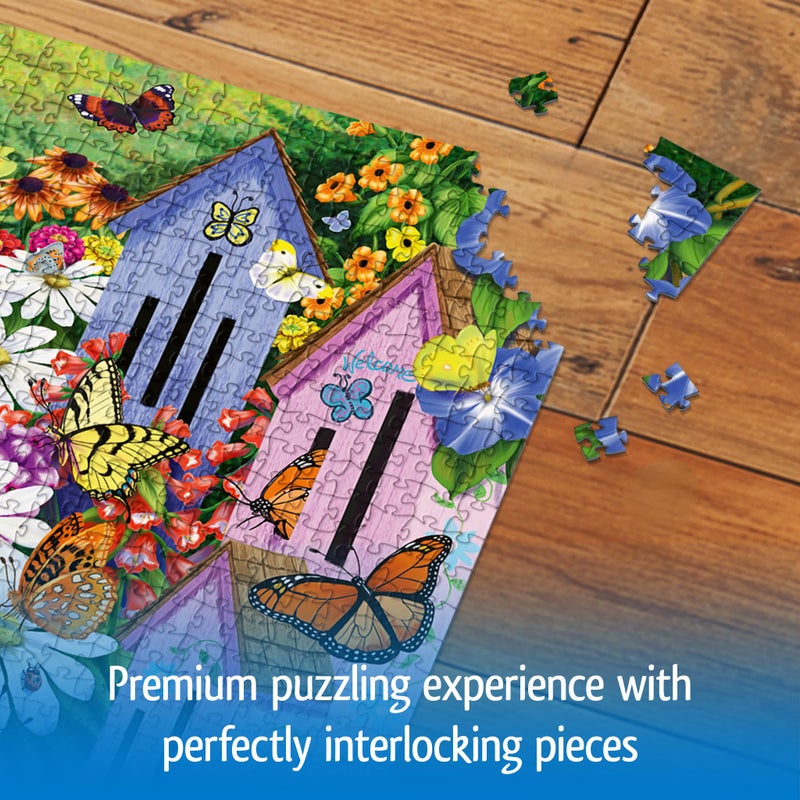 Wonder Forge Garden Neighbors 1000 Piece Jigsaw Puzzle For Adults | Unique  Perfectly-Fitting Pieces | Fun  Vibrant Imagery |   Exclusive - Image 5