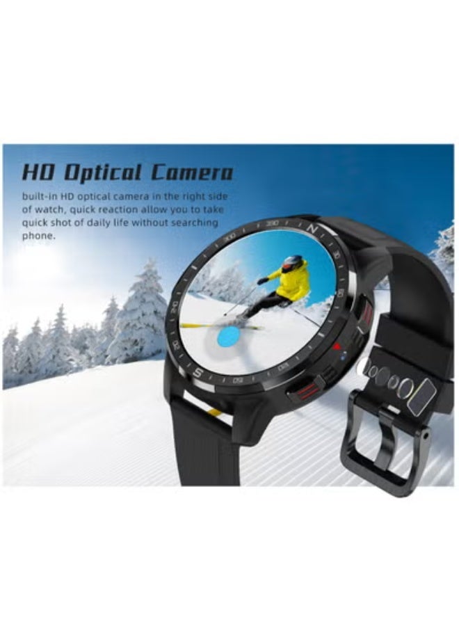 Dual System 4G Smartwatch – 5MP HD Camera 1000mAh Battery SIM & Bluetooth Call ,AI Sports Heart Rate & SpO₂ Monitor