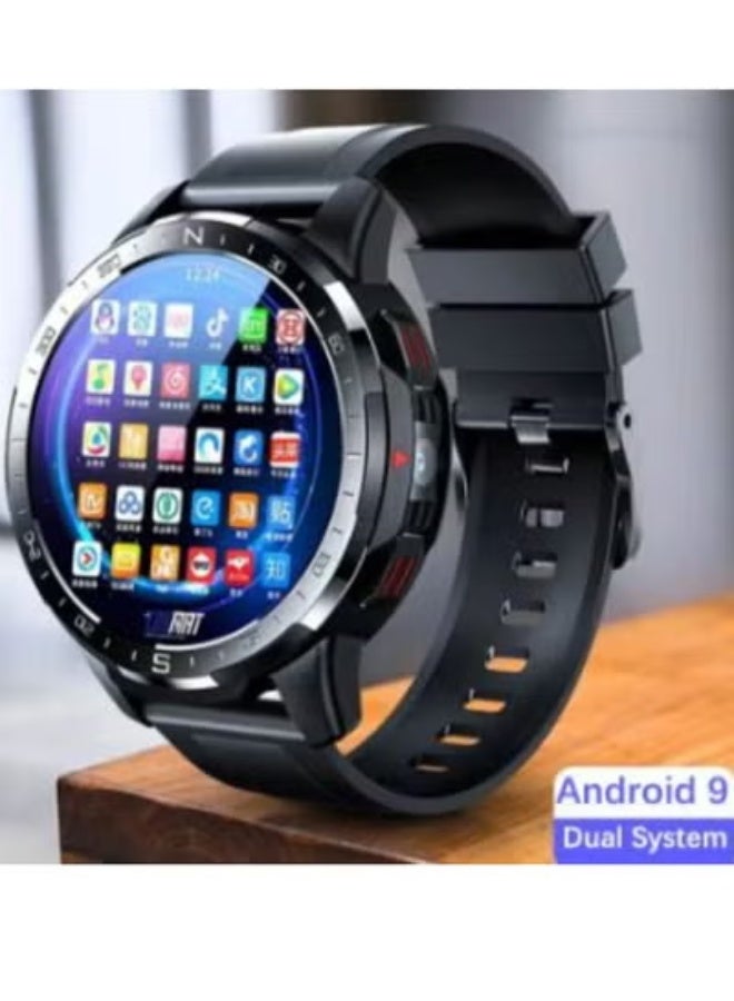 Dual System 4G Smartwatch – 5MP HD Camera 1000mAh Battery SIM & Bluetooth Call ,AI Sports Heart Rate & SpO₂ Monitor